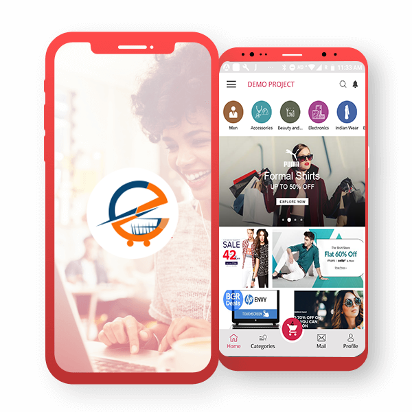 E-Shop Wale — multi-category e-commerce Android app with deals and categories